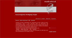 Desktop Screenshot of musik-wien.at